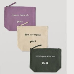 Pact Going Places Travel Pouch 3-Pack